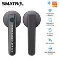 WIFI Smart Door Lock Fingerprint BLE Digital Doorlock Electronic Outdoor Lock Password/Key/Ic Card/ Smart Life/ Tuya APP Unlock